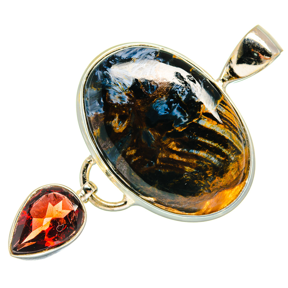 Pietersite Pendants handcrafted by Ana Silver Co - PD23416 - Photo 2