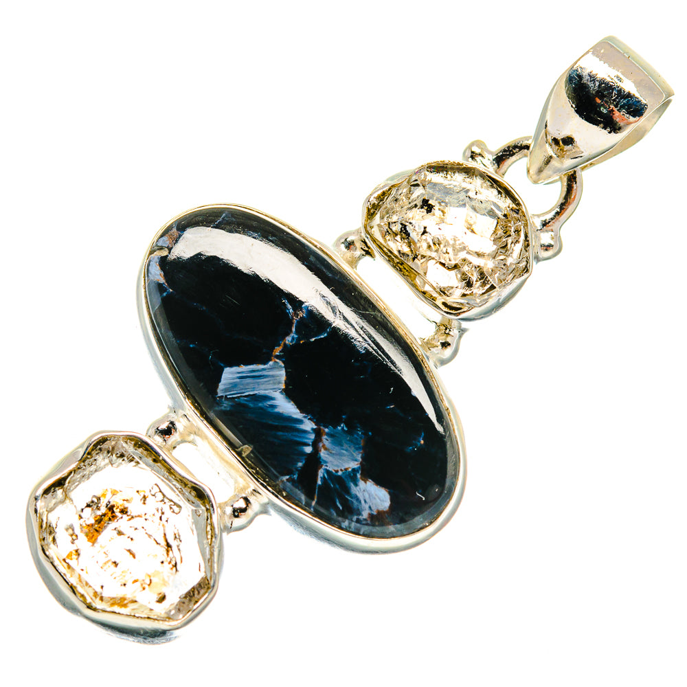 Pietersite Pendants handcrafted by Ana Silver Co - PD23422 - Photo 2