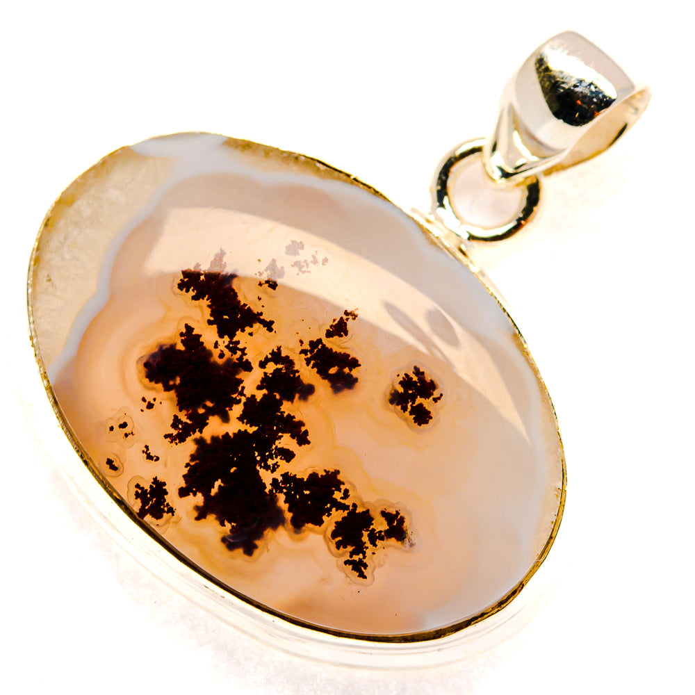 Dendritic Opal Pendants handcrafted by Ana Silver Co - PD23441 - Photo 2
