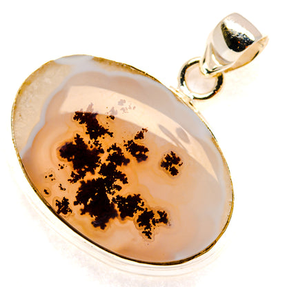 Dendritic Opal Pendants handcrafted by Ana Silver Co - PD23441 - Photo 2