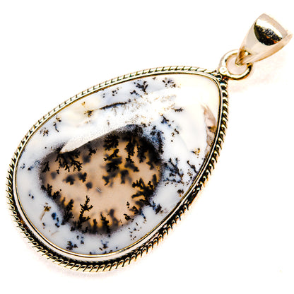 Dendritic Opal Pendants handcrafted by Ana Silver Co - PD23446 - Photo 2