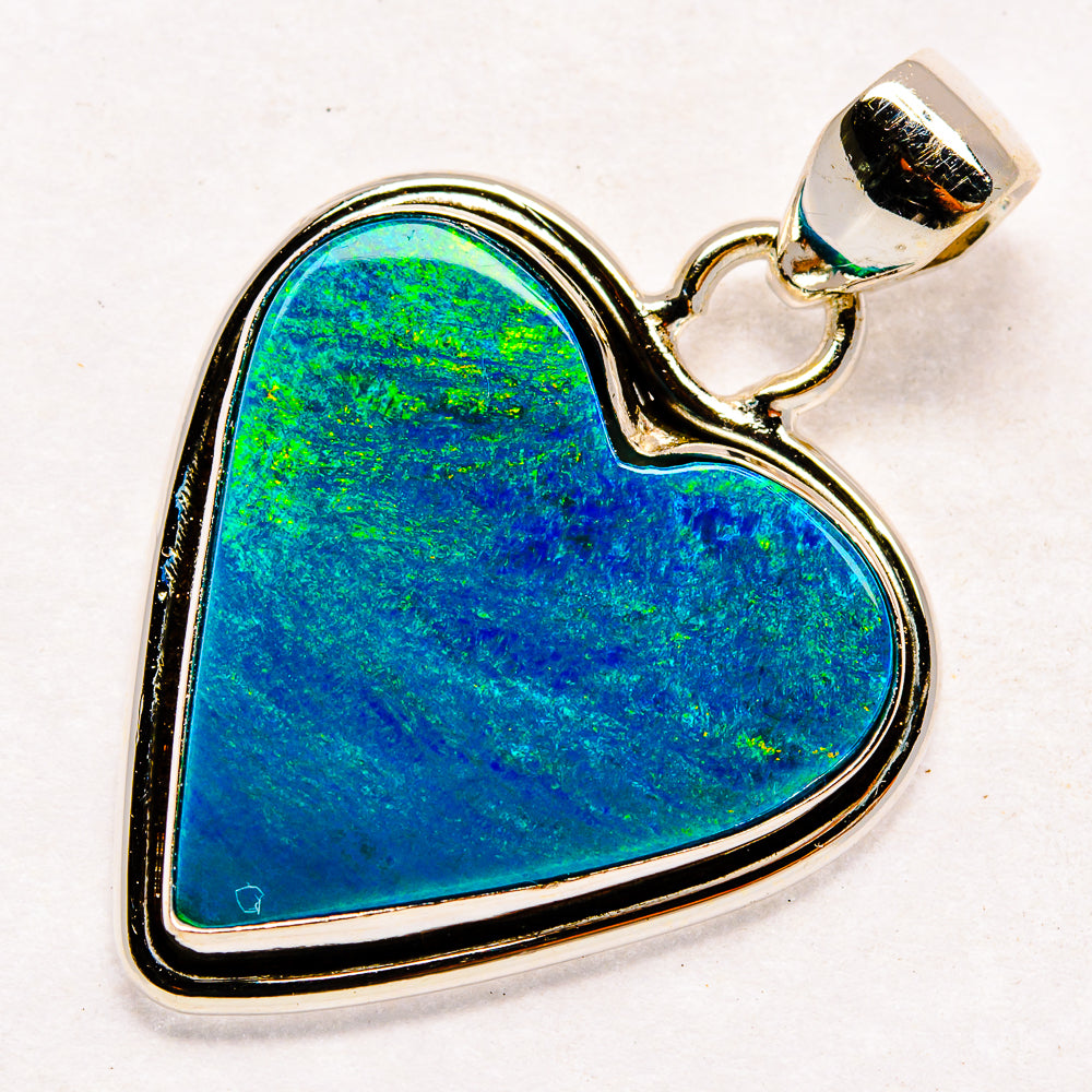 Aura Opal Pendants handcrafted by Ana Silver Co - PD23474 - Photo 2