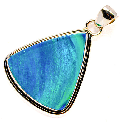 Aura Opal Pendants handcrafted by Ana Silver Co - PD23475 - Photo 2