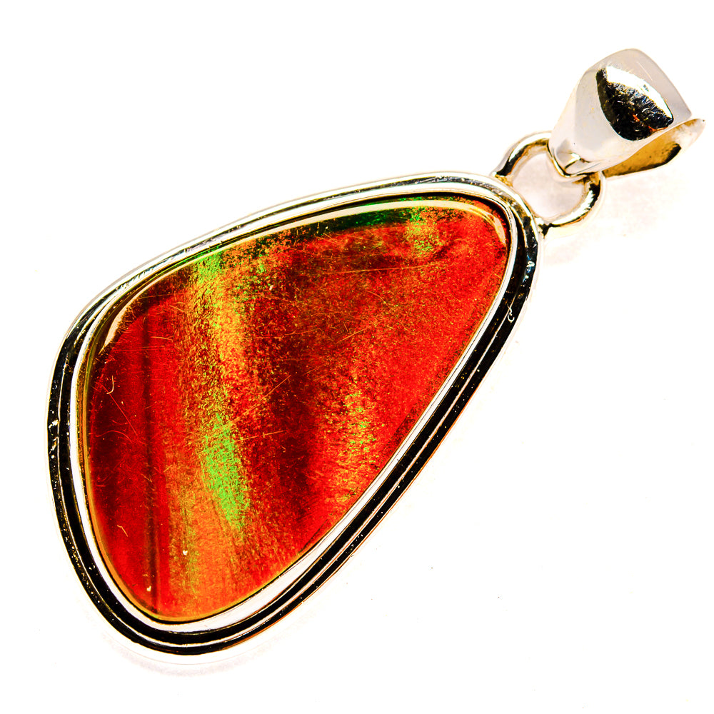 Aura Opal Pendants handcrafted by Ana Silver Co - PD23479 - Photo 2