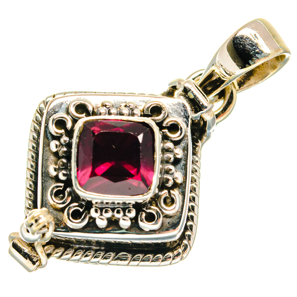 Garnet Pendants handcrafted by Ana Silver Co - PD23485 - Photo 2