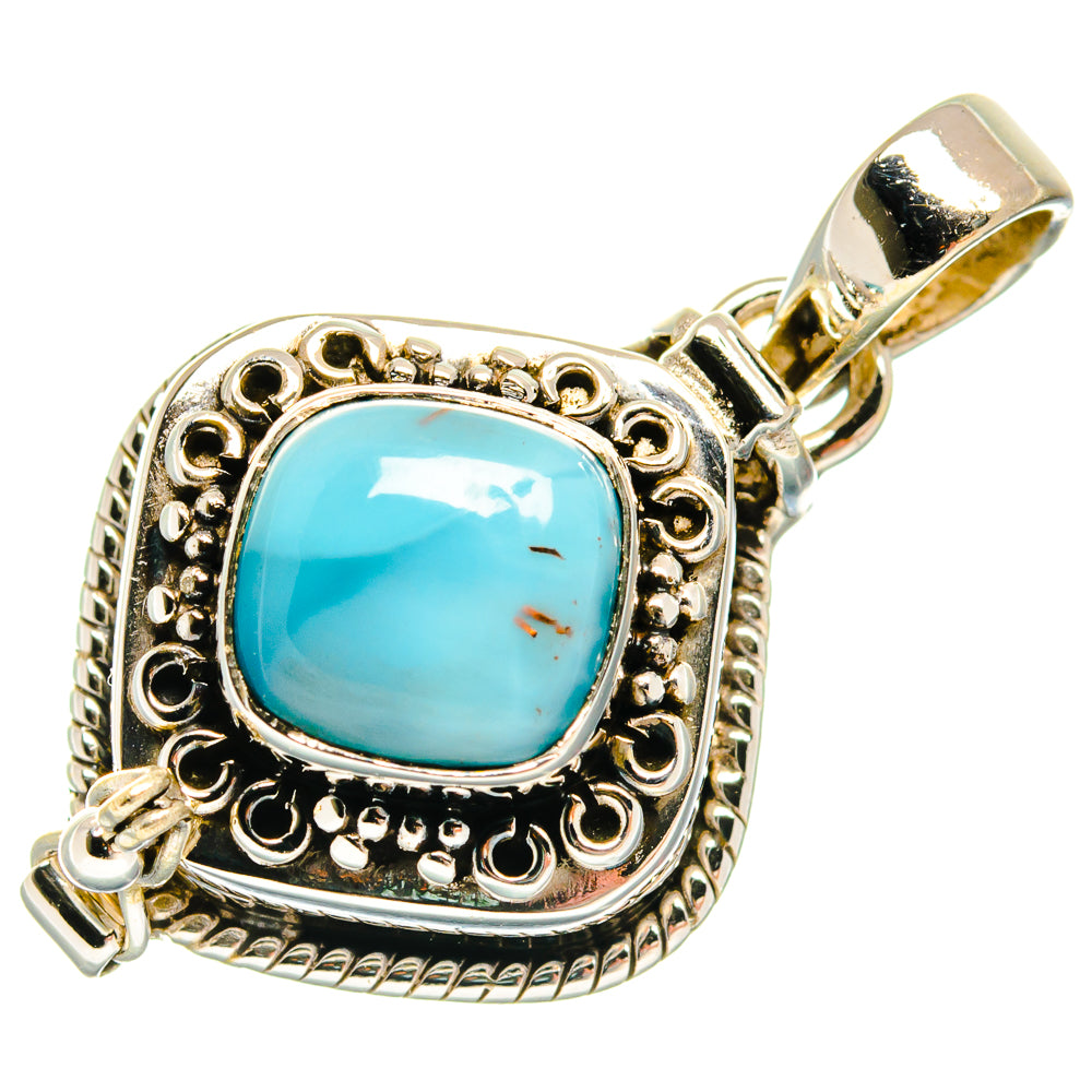 Larimar Pendants handcrafted by Ana Silver Co - PD23486 - Photo 2