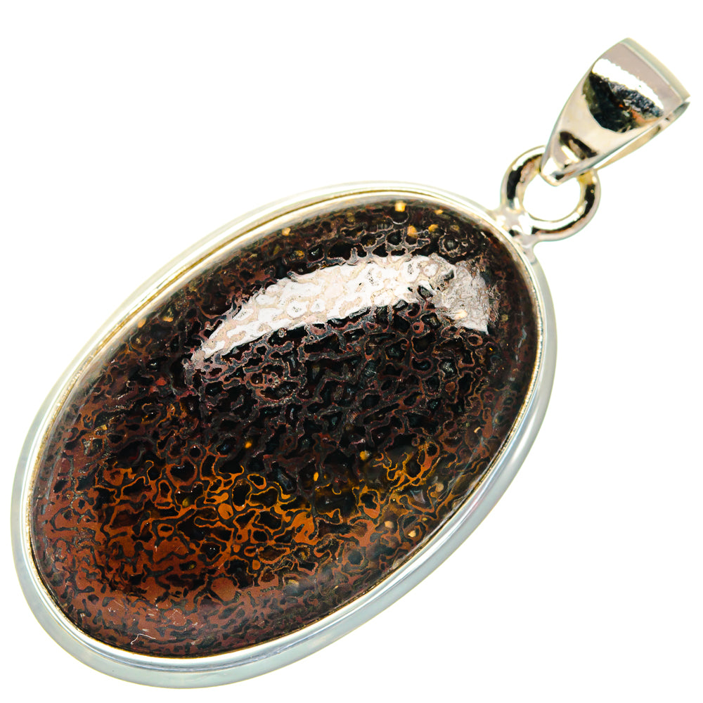 Dinosaur Bone Pendants handcrafted by Ana Silver Co - PD23506 - Photo 2