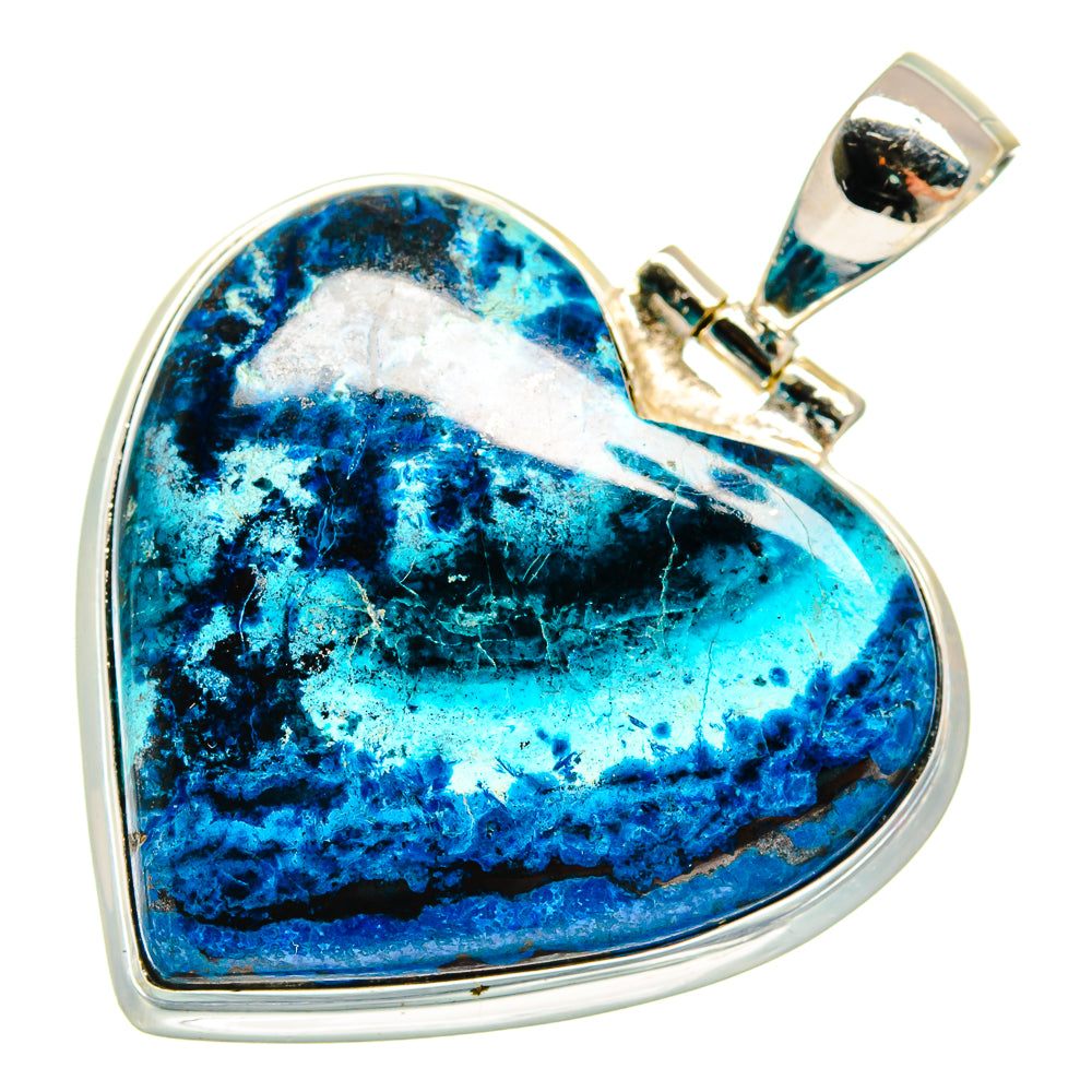 Shattuckite Pendants handcrafted by Ana Silver Co - PD23526 - Photo 2