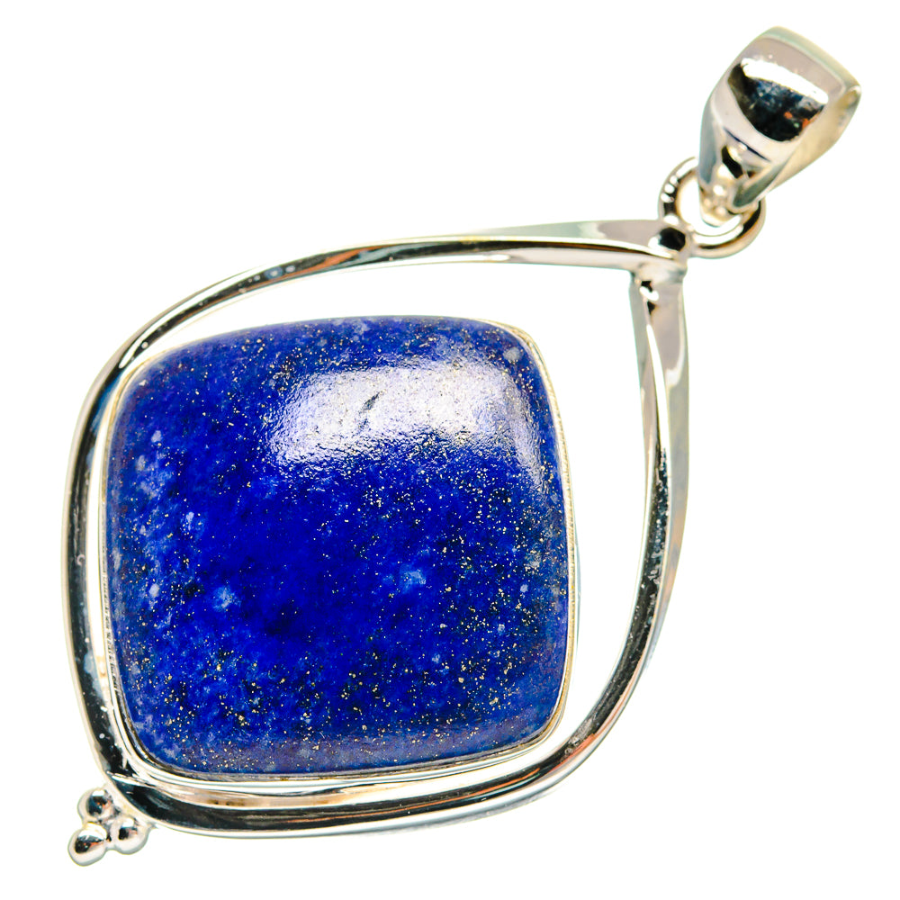 Lapis Lazuli Pendants handcrafted by Ana Silver Co - PD23537 - Photo 2