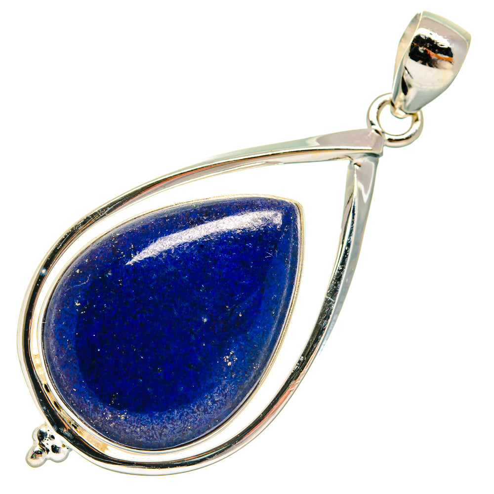 Lapis Lazuli Pendants handcrafted by Ana Silver Co - PD23538 - Photo 2