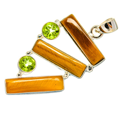 Tiger Eye Pendants handcrafted by Ana Silver Co - PD23539 - Photo 2