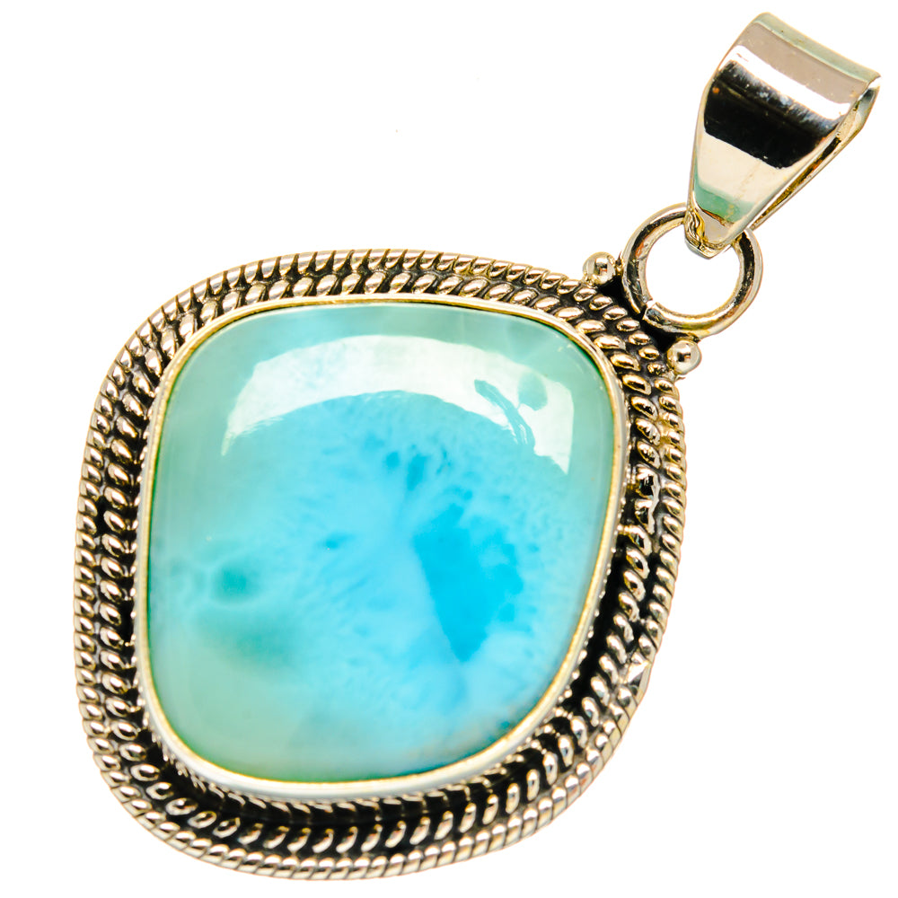 Larimar Pendants handcrafted by Ana Silver Co - PD23581 - Photo 2