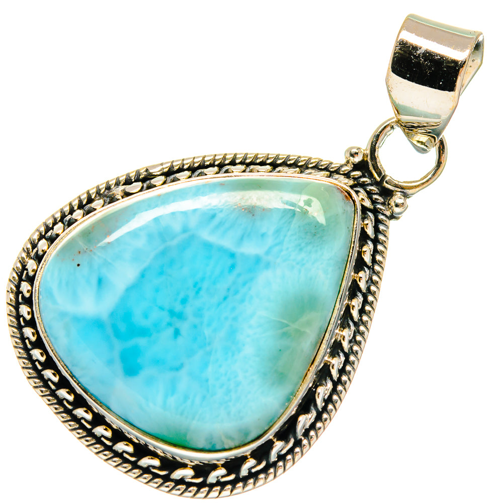 Larimar Pendants handcrafted by Ana Silver Co - PD23582 - Photo 2