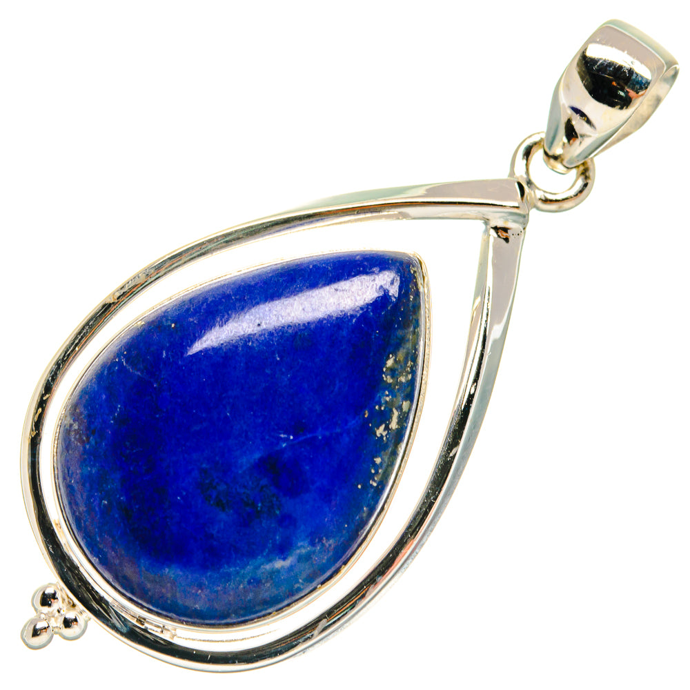 Lapis Lazuli Pendants handcrafted by Ana Silver Co - PD23590 - Photo 2