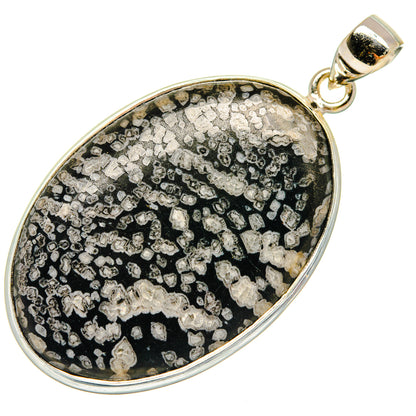 Chrysanthemum Stone Pendants handcrafted by Ana Silver Co - PD23593 - Photo 2