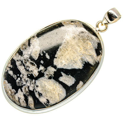 Chrysanthemum Stone Pendants handcrafted by Ana Silver Co - PD23594 - Photo 2