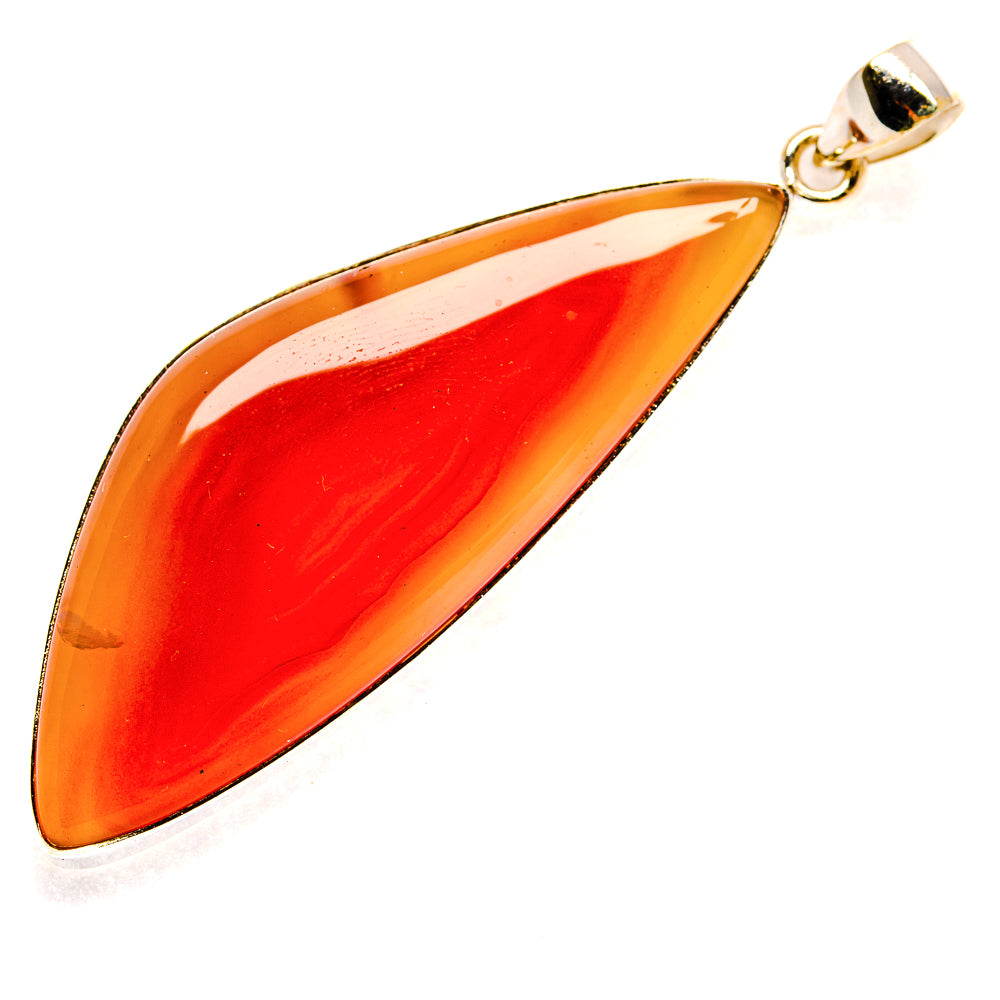 Red Botswana Agate Pendants handcrafted by Ana Silver Co - PD23605 - Photo 2