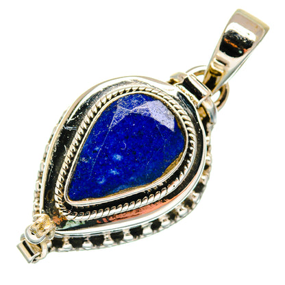 Lapis Lazuli Pendants handcrafted by Ana Silver Co - PD23641 - Photo 2