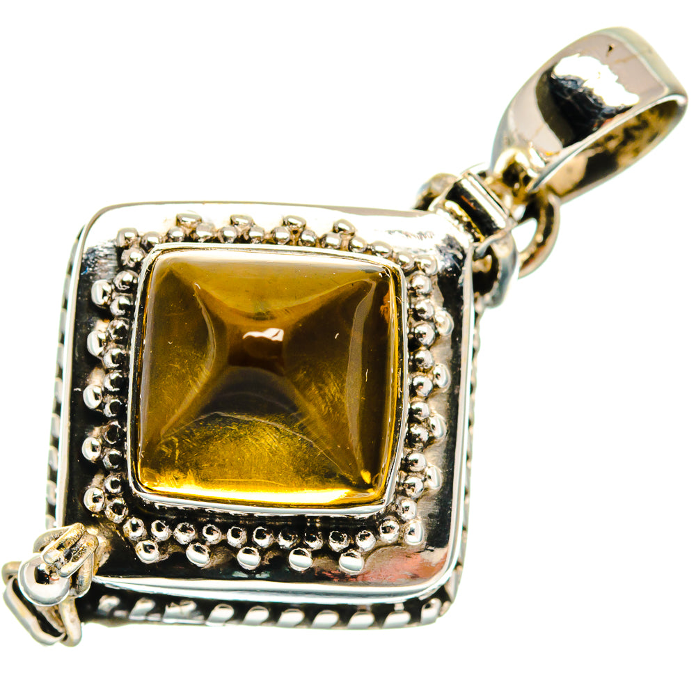 Citrine Pendants handcrafted by Ana Silver Co - PD23645 - Photo 2