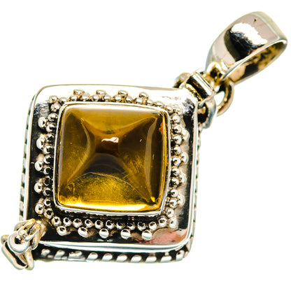 Citrine Pendants handcrafted by Ana Silver Co - PD23645 - Photo 2