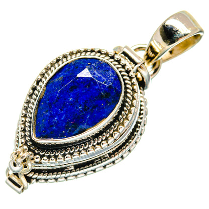 Lapis Lazuli Pendants handcrafted by Ana Silver Co - PD23646 - Photo 2