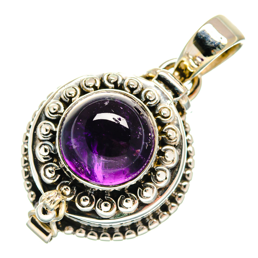 Amethyst Pendants handcrafted by Ana Silver Co - PD23652 - Photo 2