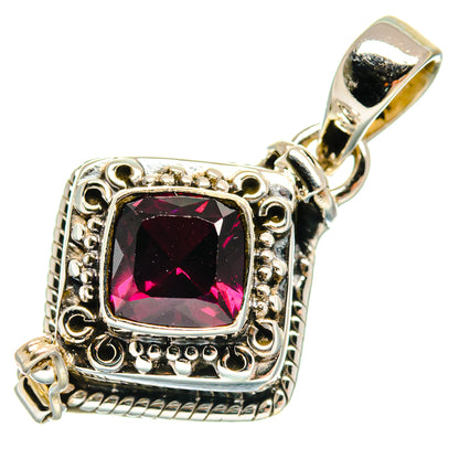 Garnet Pendants handcrafted by Ana Silver Co - PD23656 - Photo 2