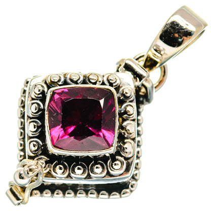 Garnet Pendants handcrafted by Ana Silver Co - PD23657 - Photo 2