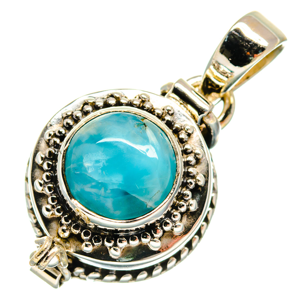 Larimar Pendants handcrafted by Ana Silver Co - PD23659 - Photo 2