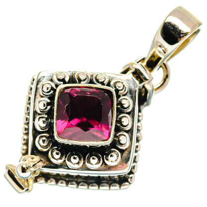 Garnet Pendants handcrafted by Ana Silver Co - PD23660 - Photo 2