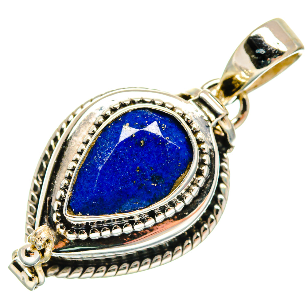 Lapis Lazuli Pendants handcrafted by Ana Silver Co - PD23663 - Photo 2