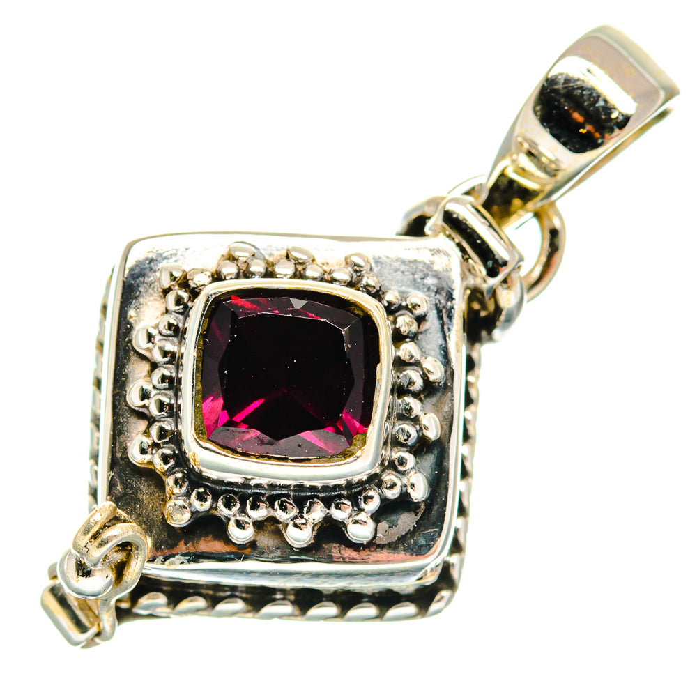 Garnet Pendants handcrafted by Ana Silver Co - PD23665 - Photo 2