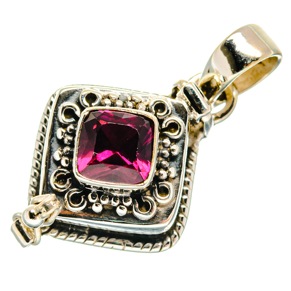 Garnet Pendants handcrafted by Ana Silver Co - PD23668 - Photo 2