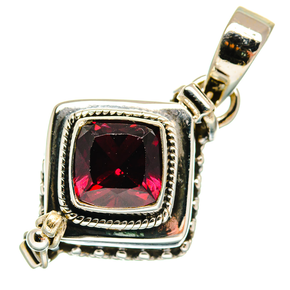 Garnet Pendants handcrafted by Ana Silver Co - PD23673 - Photo 2