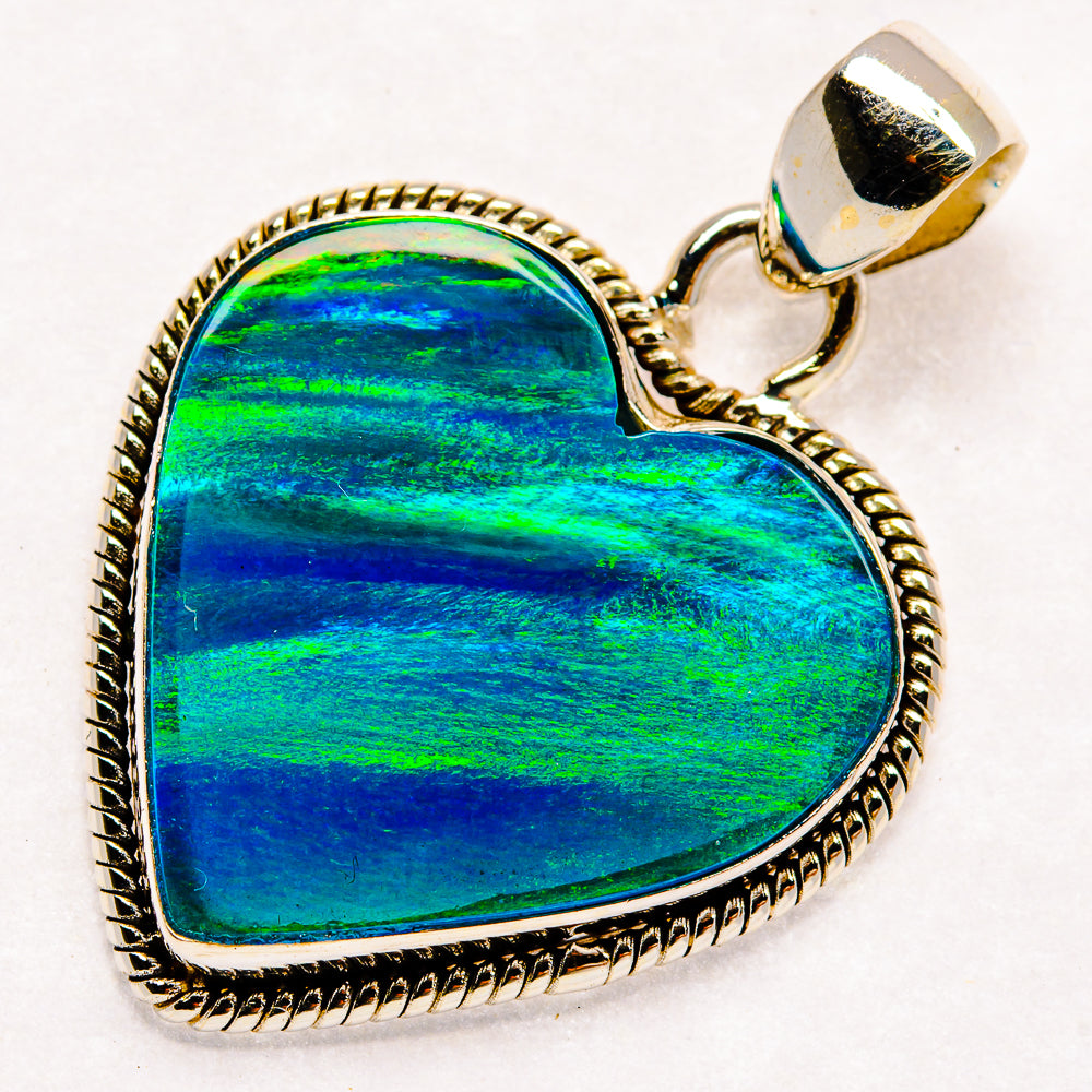 Aura Opal Pendants handcrafted by Ana Silver Co - PD23676 - Photo 2