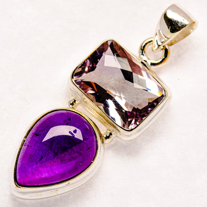 Amethyst Pendants handcrafted by Ana Silver Co - PD23692 - Photo 2