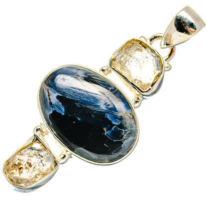 Pietersite Pendants handcrafted by Ana Silver Co - PD23701 - Photo 2