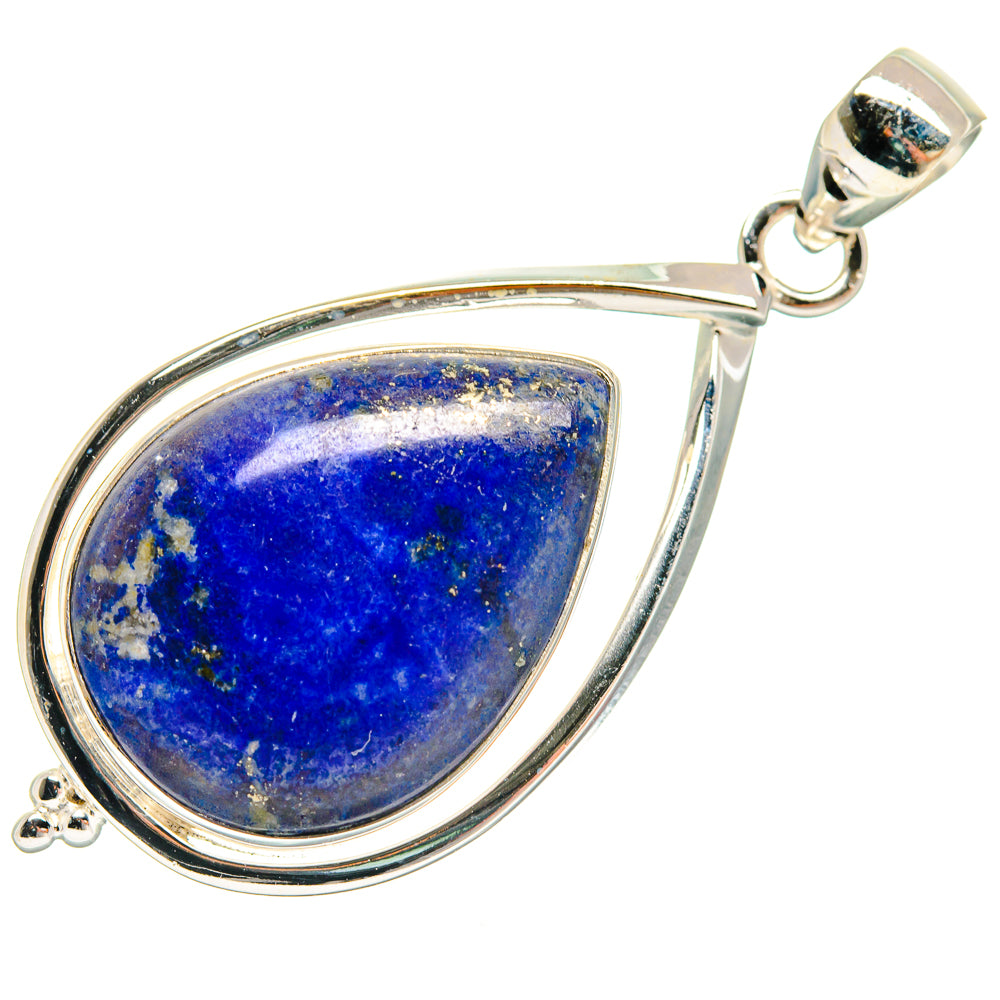 Lapis Lazuli Pendants handcrafted by Ana Silver Co - PD23716 - Photo 2