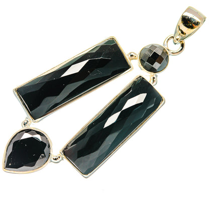 Black Onyx Pendants handcrafted by Ana Silver Co - PD23717 - Photo 2