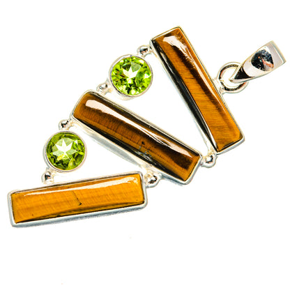 Tiger Eye Pendants handcrafted by Ana Silver Co - PD23720 - Photo 2