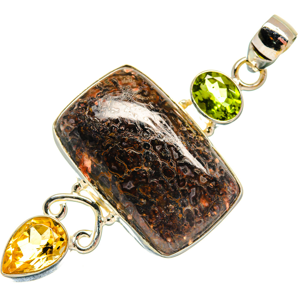 Dinosaur Bone Pendants handcrafted by Ana Silver Co - PD23738 - Photo 2