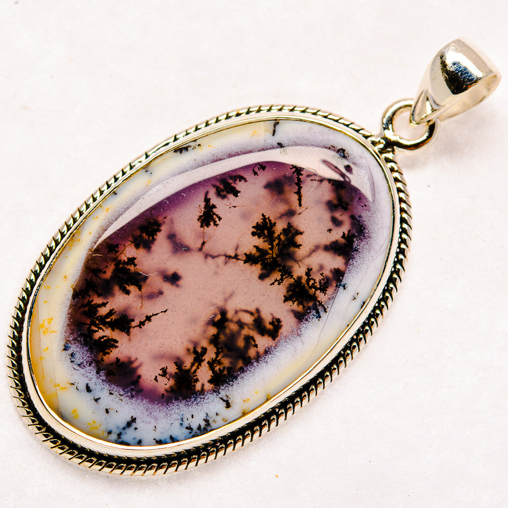 Dendritic Opal Pendants handcrafted by Ana Silver Co - PD23759 - Photo 2