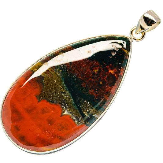 Bloodstone Pendants handcrafted by Ana Silver Co - PD23766 - Photo 2