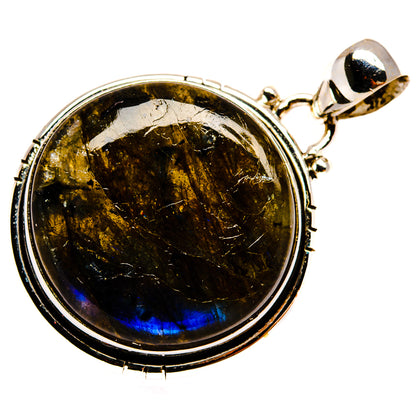 Labradorite Pendants handcrafted by Ana Silver Co - PD23771 - Photo 2