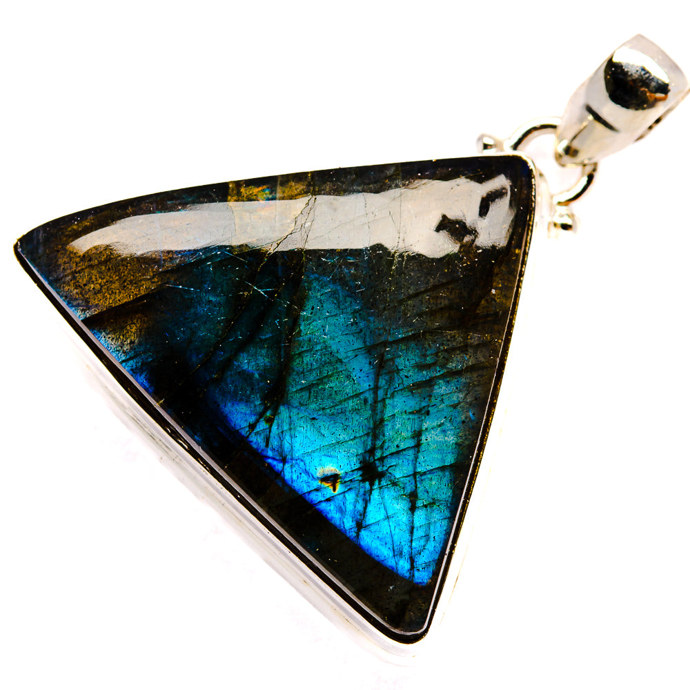 Labradorite Pendants handcrafted by Ana Silver Co - PD23774 - Photo 2