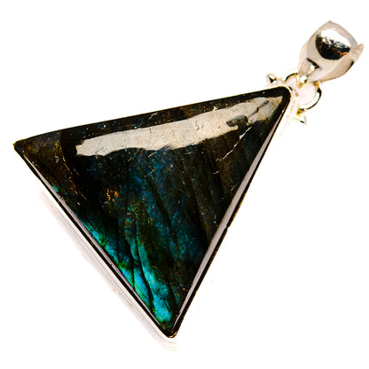 Labradorite Pendants handcrafted by Ana Silver Co - PD23777 - Photo 2