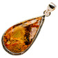 Indonesian Plume Agate Pendants handcrafted by Ana Silver Co - PD23780 - Photo 2