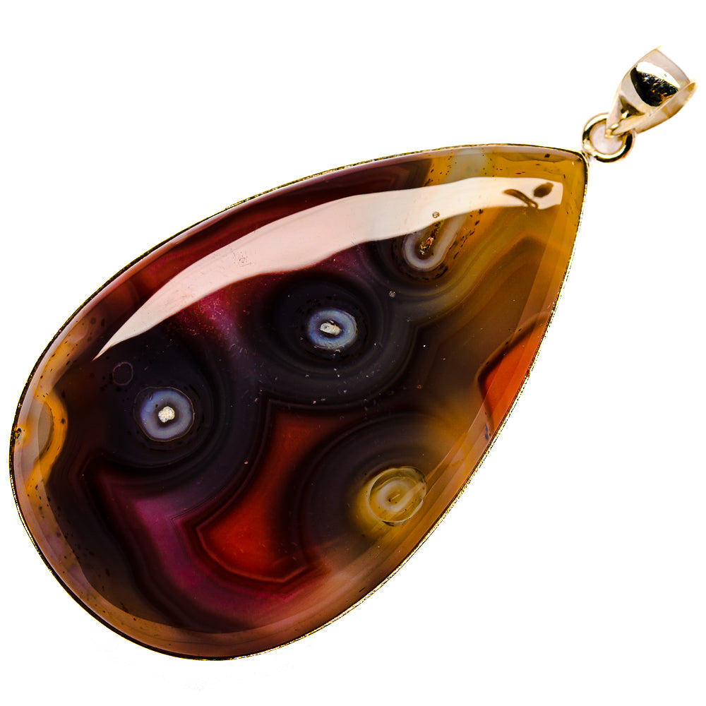 Ocean Jasper Pendants handcrafted by Ana Silver Co - PD23806 - Photo 2