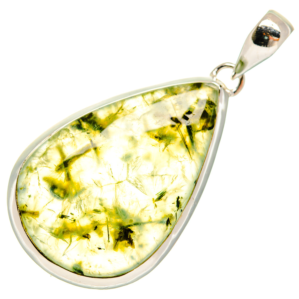 Prehnite Pendants handcrafted by Ana Silver Co - PD23841 - Photo 2