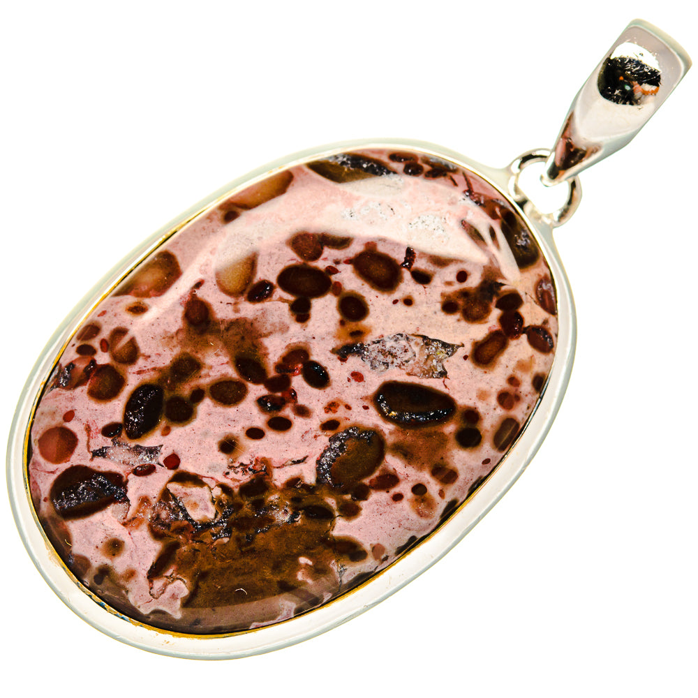 Ocean Jasper Pendants handcrafted by Ana Silver Co - PD23846 - Photo 2